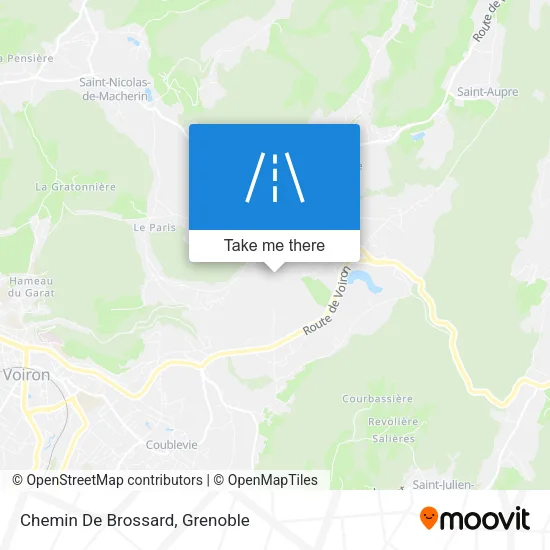 Chemin De Brossard map