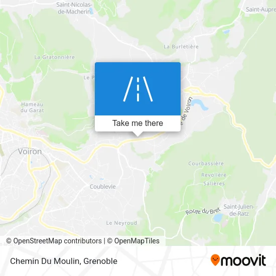Chemin Du Moulin map
