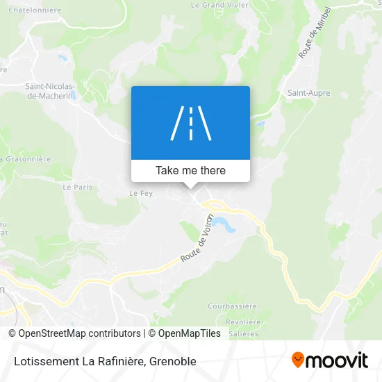 Lotissement La Rafinière map