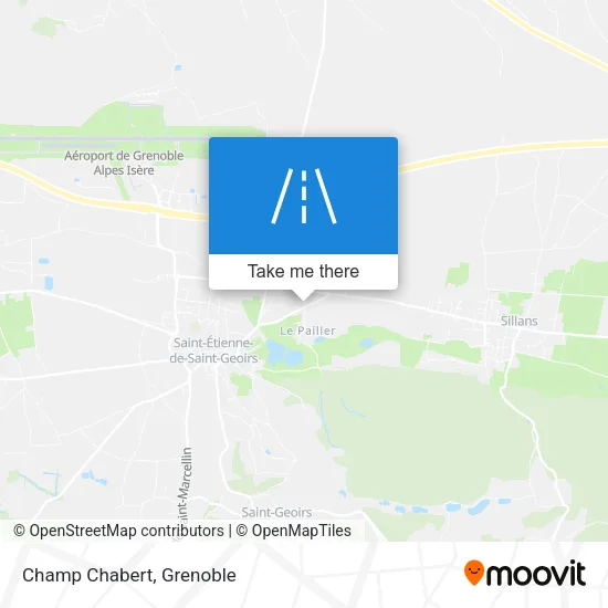 Champ Chabert map