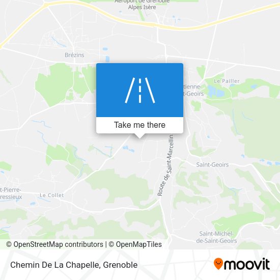 Chemin De La Chapelle map