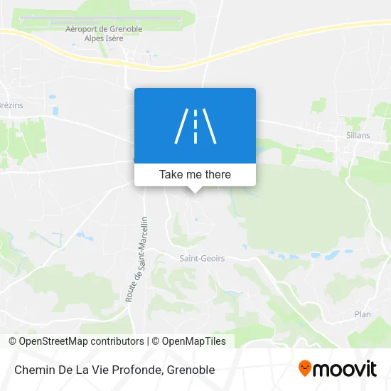 Chemin De La Vie Profonde map