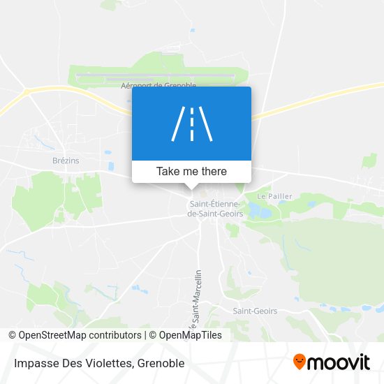 Impasse Des Violettes map