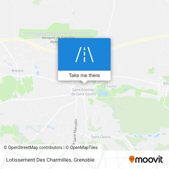 Lotissement Des Charmilles map