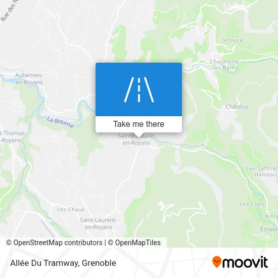 Allée Du Tramway map