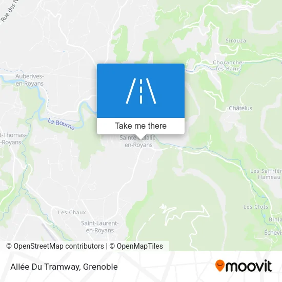 Allée Du Tramway map