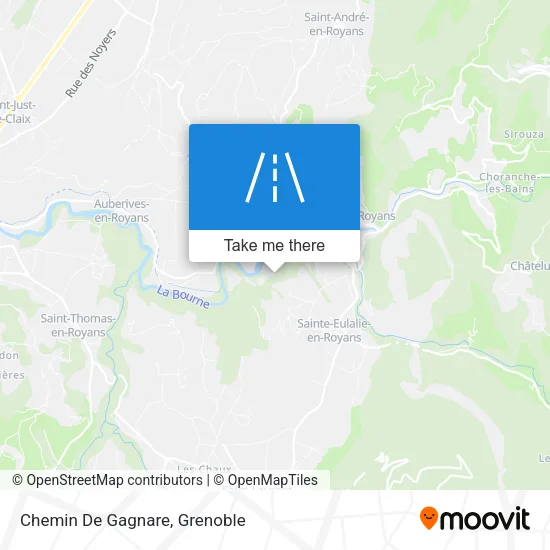 Chemin De Gagnare map