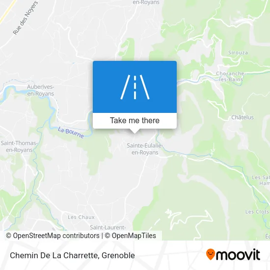 Chemin De La Charrette map