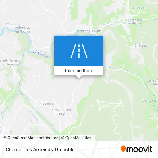 Chemin Des Armands map