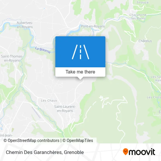 Chemin Des Garanchères map