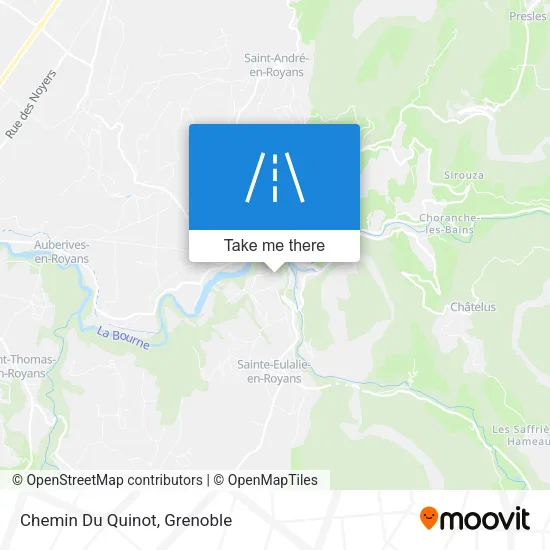Chemin Du Quinot map