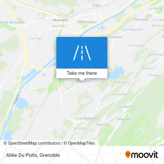 Allée Du Puits map