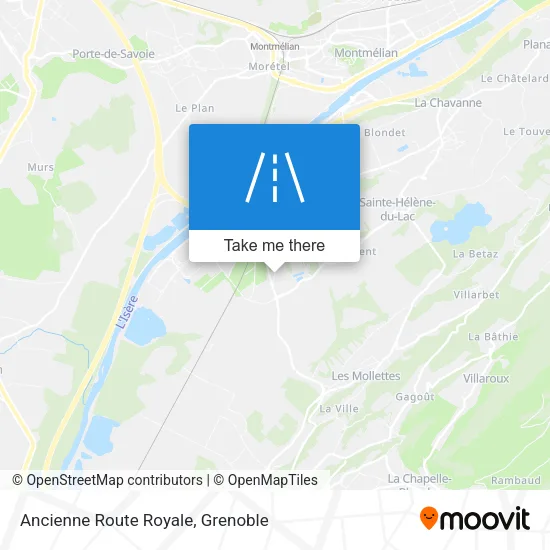 Ancienne Route Royale map