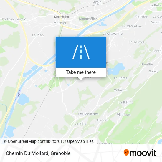 Chemin Du Mollard map