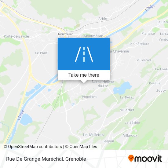 Rue De Grange Maréchal map