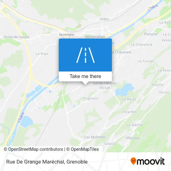 Rue De Grange Maréchal map