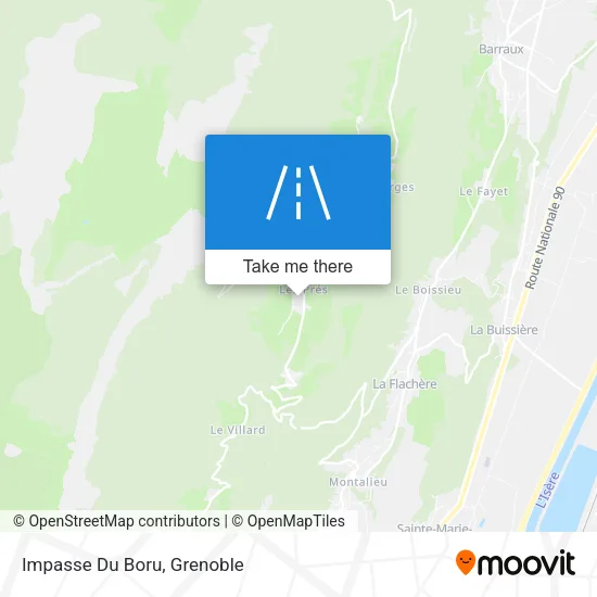 Impasse Du Boru map