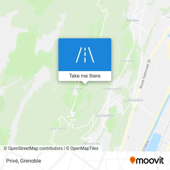 Privé map