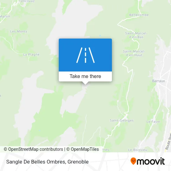 Sangle De Belles Ombres map