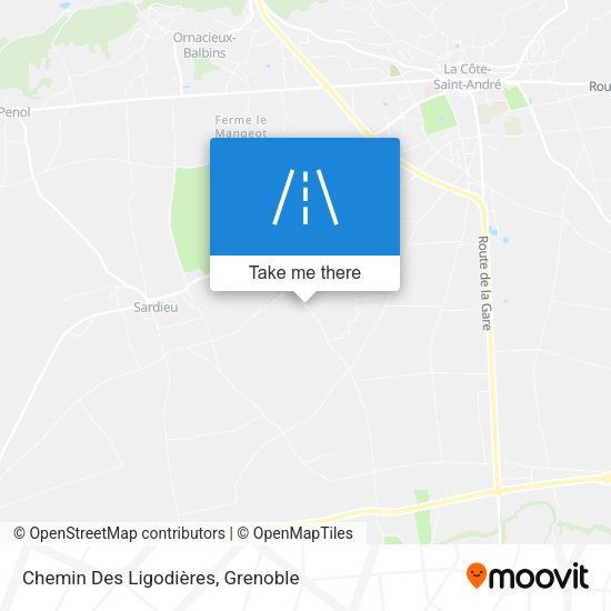 Chemin Des Ligodières map