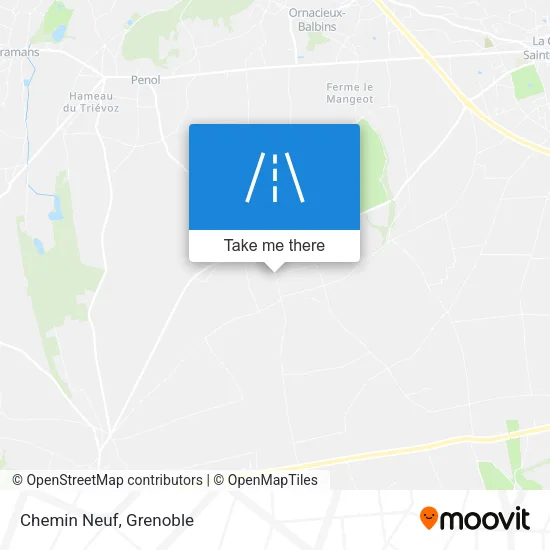 Chemin Neuf map