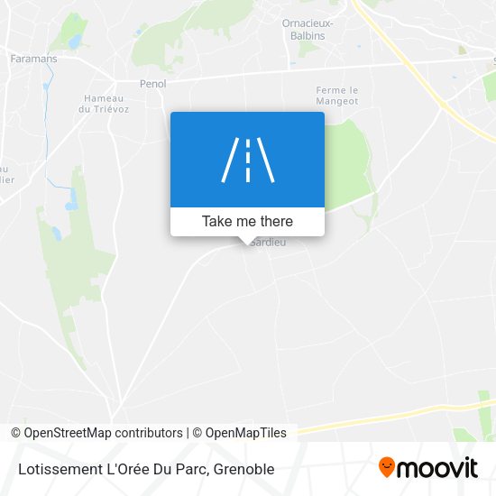 Lotissement L'Orée Du Parc map