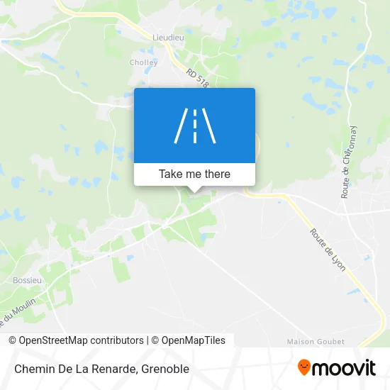 Chemin De La Renarde map