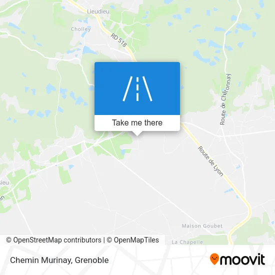 Chemin Murinay map