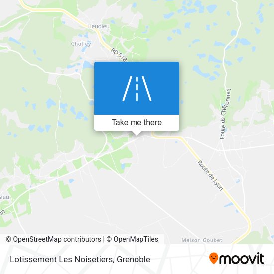 Lotissement Les Noisetiers map