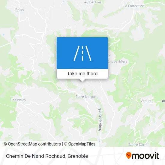 Chemin De Nand Rochaud map