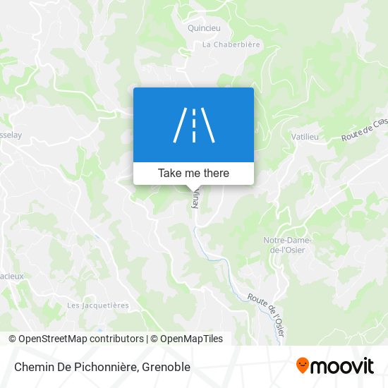 Chemin De Pichonnière map