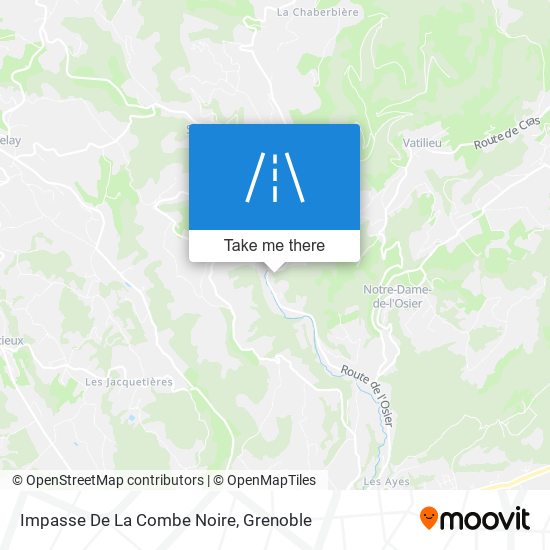 Impasse De La Combe Noire map