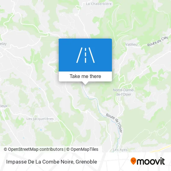 Impasse De La Combe Noire map