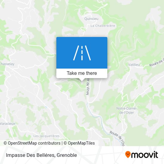 Impasse Des Belléres map