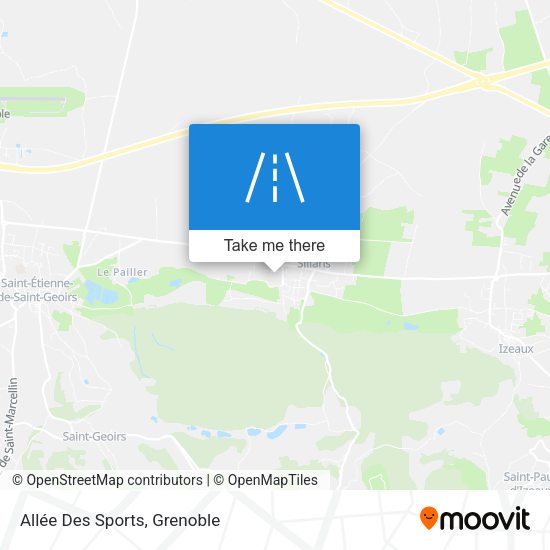 Allée Des Sports map