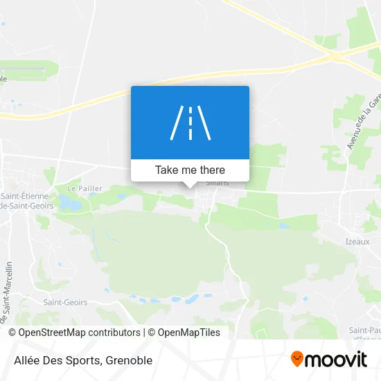 Allée Des Sports map
