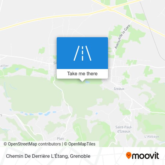 Chemin De Derrière L'Étang map