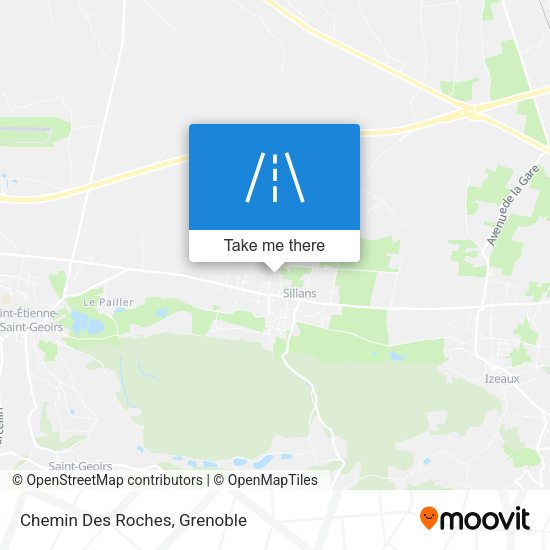 Chemin Des Roches map