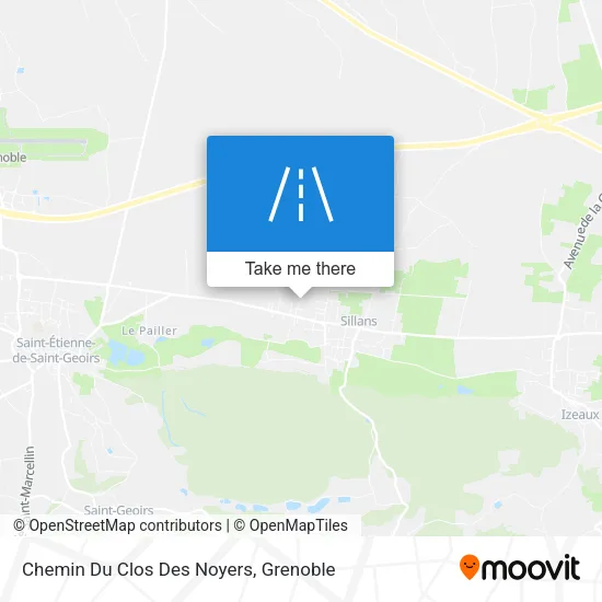 Chemin Du Clos Des Noyers map