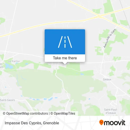 Impasse Des Cyprès map
