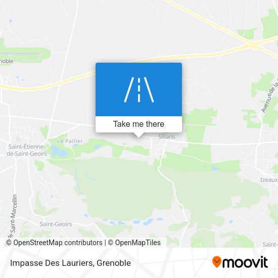Impasse Des Lauriers map