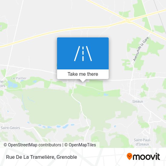 Rue De La Tramelière map