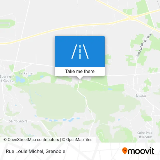 Rue Louis Michel map