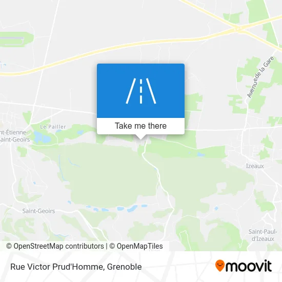 Rue Victor Prud'Homme map