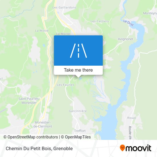Chemin Du Petit Bois map