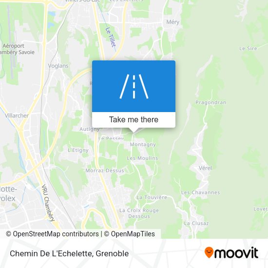 Chemin De L'Echelette map