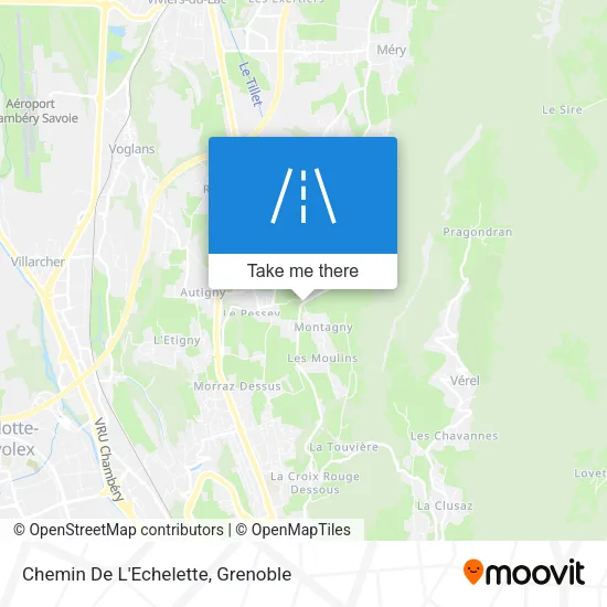 Chemin De L'Echelette map