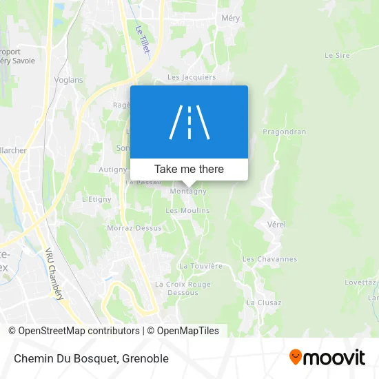 Chemin Du Bosquet map