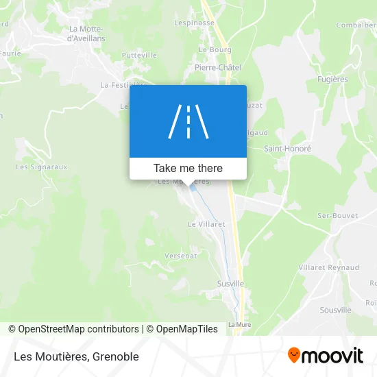 Les Moutières map