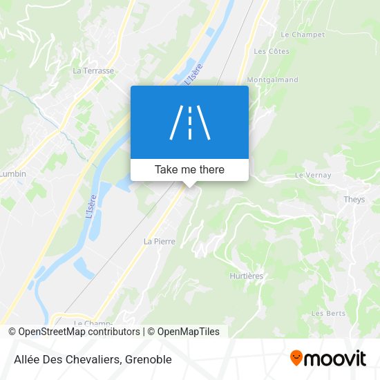 Allée Des Chevaliers map